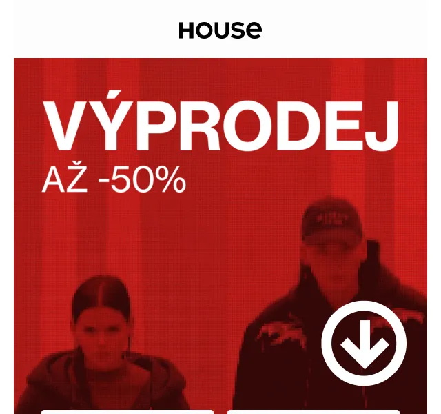 HOUSE: Výprodej sezóny až -50 % – červen 2026 | Nuslet.cz