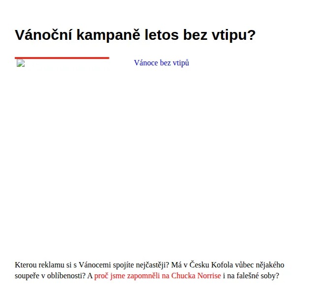 Marketing & Media: Výsledky testů vánočních spotů – trendy v reklamě – červen 2026 | Nuslet.cz