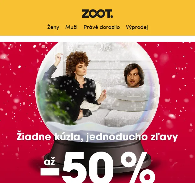 ZOOT: Dalších -20 % na slevy až -50 % – červen 2026 | Nuslet.cz