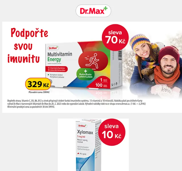 Dr.Max E-shop: Xylomax od 79 Kč – červen 2026 | Nuslet.cz