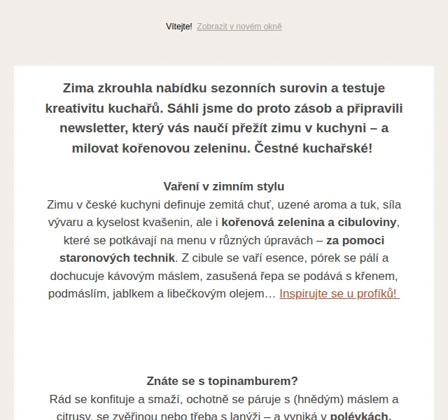 Jídlo a radost: Zimní kuchařka s kořenovou zeleninou – červen 2026 | Nuslet.cz