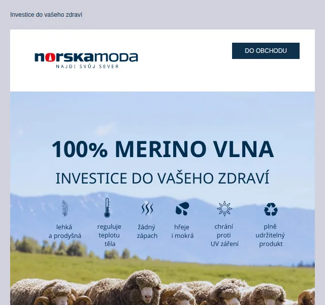 Norskamoda: Merino vlna v létě – červen 2026 | Nuslet.cz