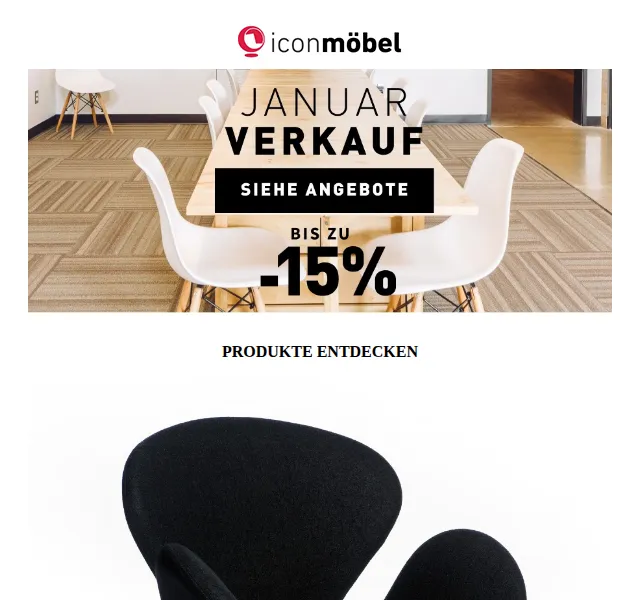 Icon Möbel: Nábytek až -30 % – červen 2026 | Nuslet.cz