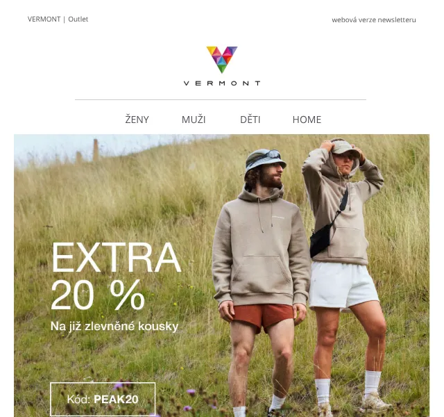 KARL LAGERFELD Peak Performance: sleva 20 % – květen 2026