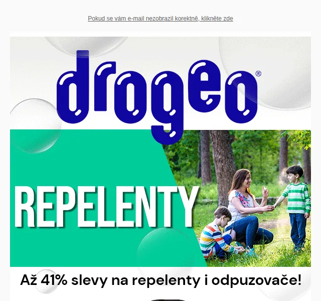 Drogeo: Repelenty a odpuzovače hmyzu v akci – červen 2026 | Nuslet.cz
