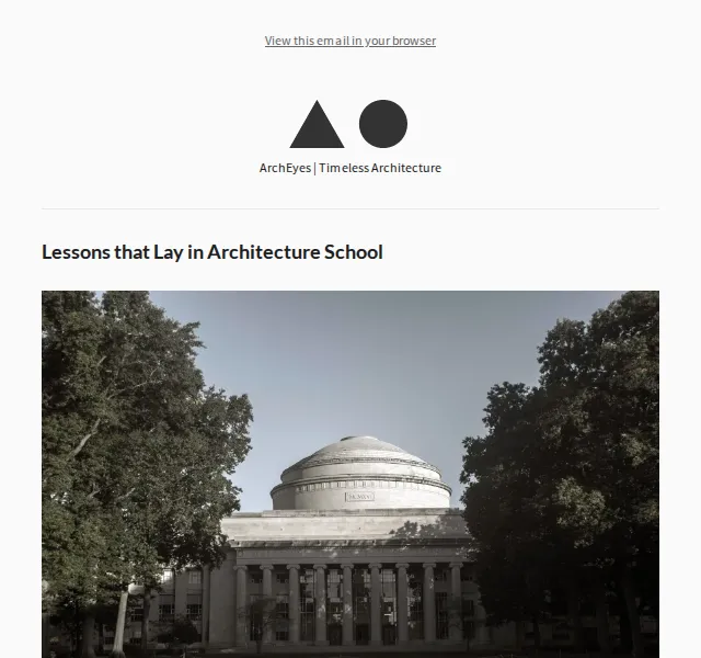 ArchEyes: Inspirace architekturou – červenec 2026 | Nuslet.cz