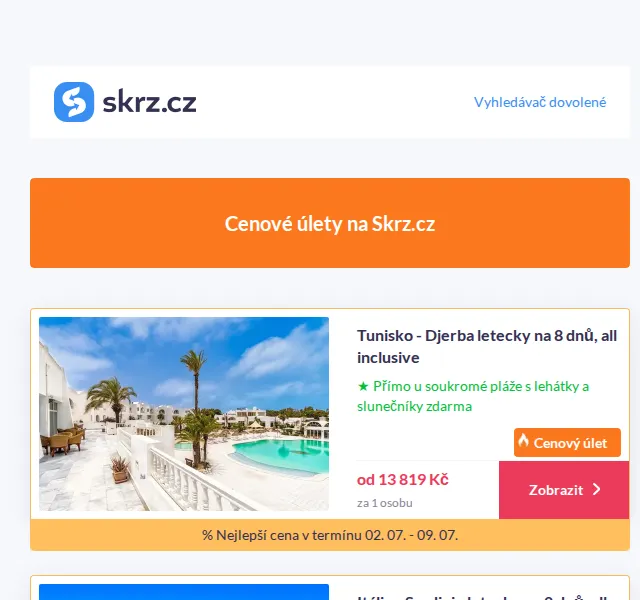 Vánoce na Skrz: Léto na Sardinii nebo v Turecku – červen 2026 | Nuslet.cz