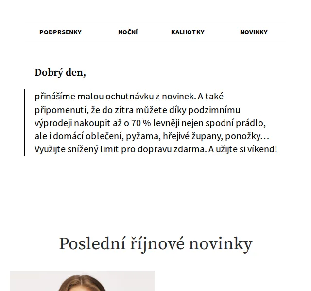 Astratex.cz: Výprodej až −70 % na spodní prádlo – červen 2026 | Nuslet.cz