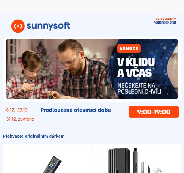 Sunnysoft.cz: UF-TOOLS svářečka a šroubováky od 349 Kč – červen 2026 | Nuslet.cz
