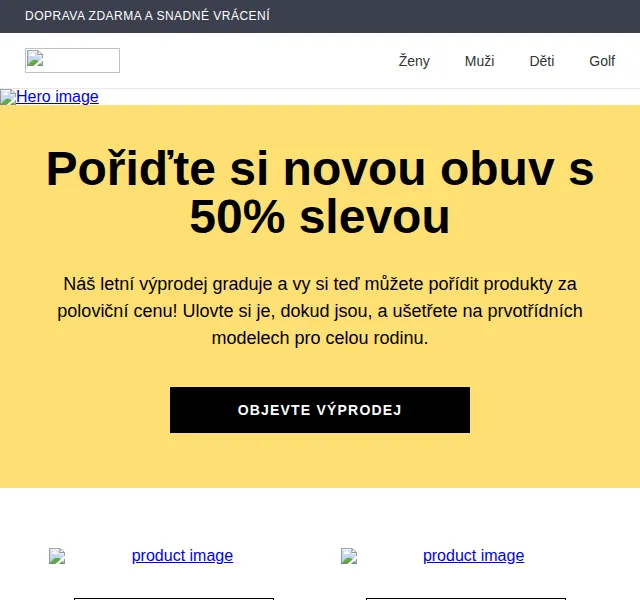 ECCO: Letní výprodej s 50% slevou – červenec 2026 | Nuslet.cz