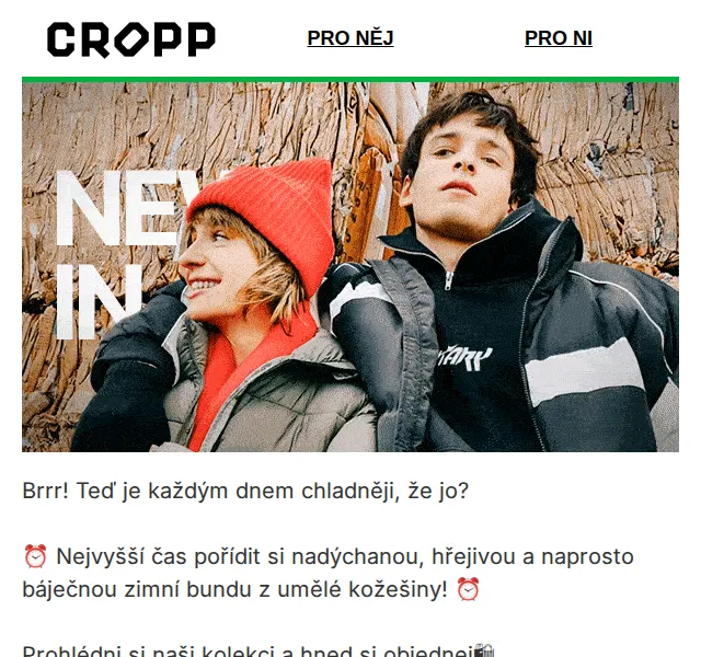 Cropp: zimní bunda z umělé kožešiny – červenec 2026 | Nuslet.cz