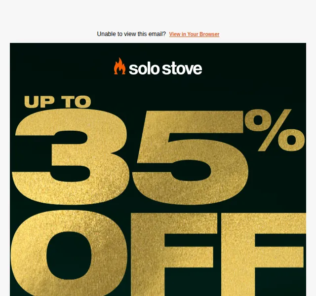 Solo Stove EU: Black Friday až 35% sleva – červenec 2026 | Nuslet.cz