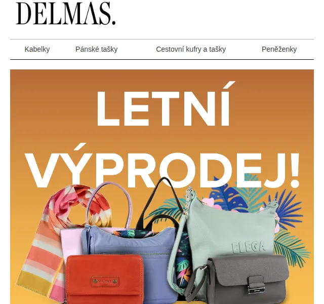Delmas: Letní výprodej – červen 2026 | Nuslet.cz