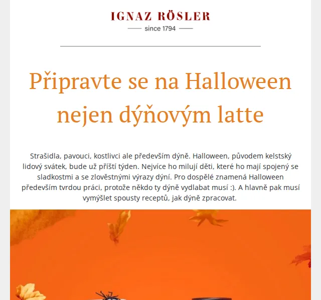 Ignazrosler.cz: Pomocníci na Halloween – červenec 2026 | Nuslet.cz