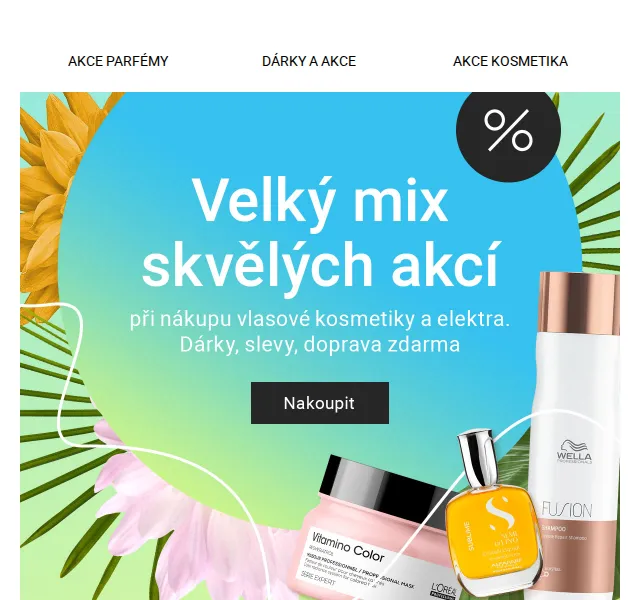 Notino: Slevy a dárky vlasové kosmetiky – červenec 2026 | Nuslet.cz