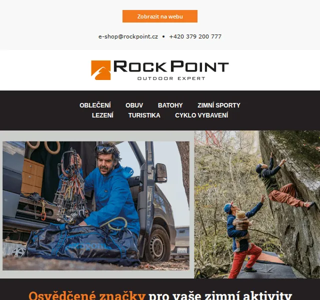 Rock Point: Nové modely Tilak, Salewa, Patagonia – červen 2026 | Nuslet.cz