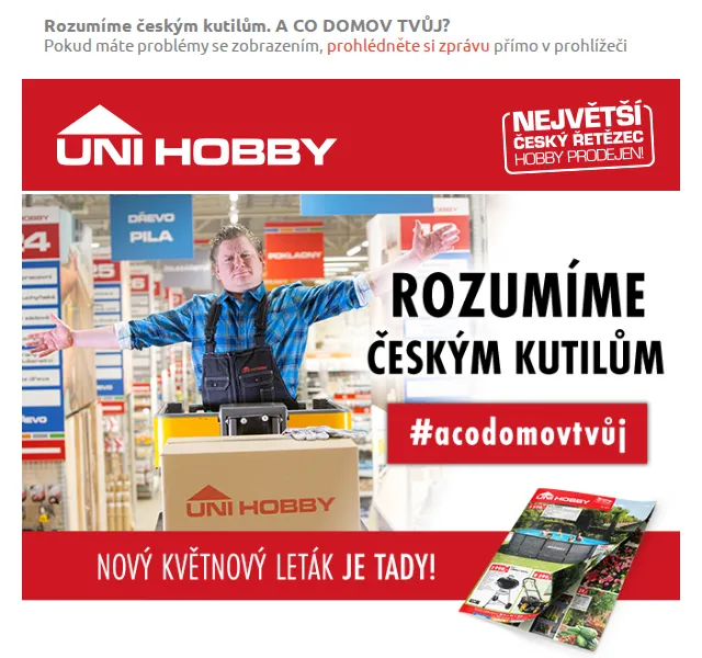 UNI HOBBY: Květnový leták se slevami – červen 2026 | Nuslet.cz