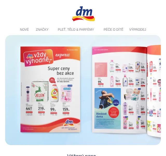 dm Drogerie: eKupony až 50× bodů – červen 2026 | Nuslet.cz