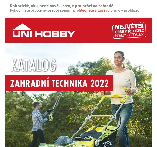 UNI HOBBY: Benzinová sekačka Riwall RPM 5135 za 8 290 Kč – červen 2026 | Nuslet.cz