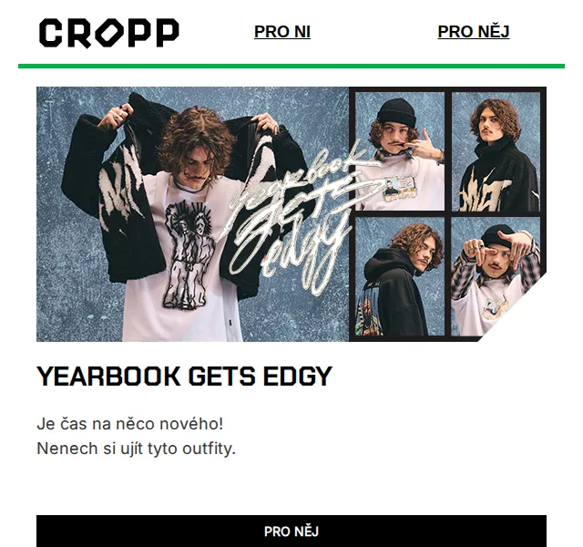 Cropp: Nová kolekce Yearbook pro něj 🔥 – červen 2026 | Nuslet.cz