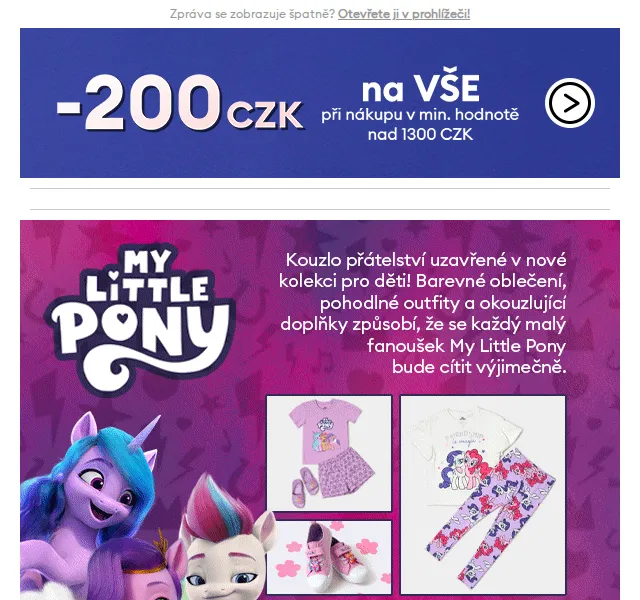 Sinsay: Kolekce My Little Pony – červen 2026 | Nuslet.cz