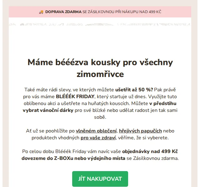 Ovečkárna: Slevy až 50 % na vlněné produkty – červen 2026 | Nuslet.cz
