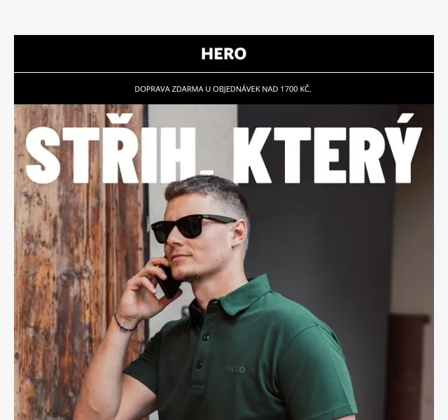 HERO: Polo trička se slevou 15 % – srpen 2026 | Nuslet.cz