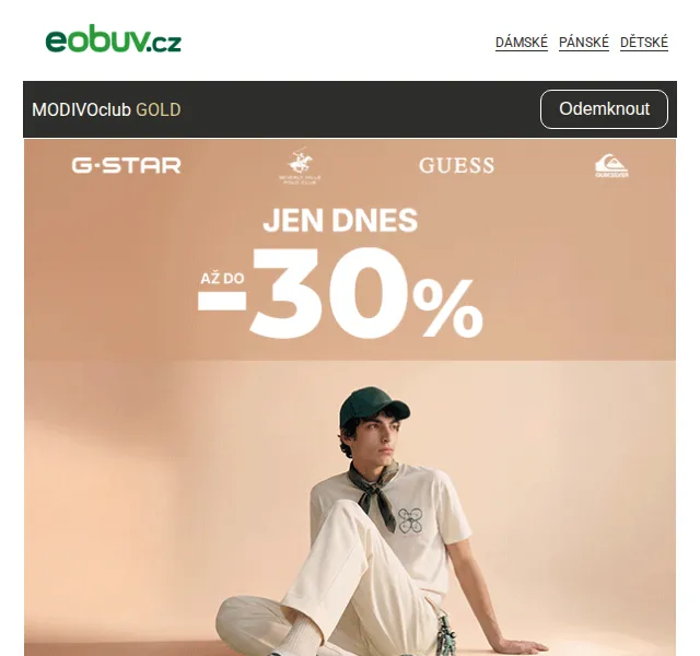 Eobuv.cz: až -30 % na Gino Rossi, MEXX – květen 2026