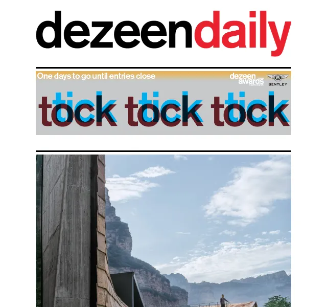Dezeen Daily: Architektonické novinky a design – červen 2026 | Nuslet.cz