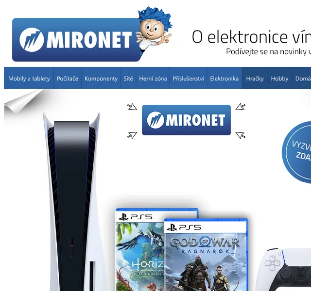 Mironet: PlayStation 5 skladem – červen 2026 | Nuslet.cz