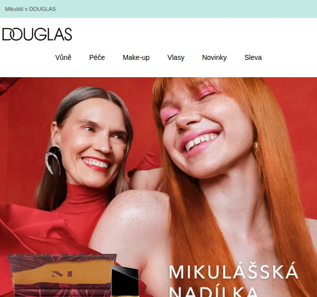 Douglas CZ: 20% sleva na nákup nad 1 390 Kč – červen 2026 | Nuslet.cz