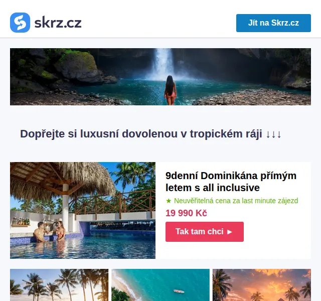 Skrz: Last minute zájezdy – červen 2026 | Nuslet.cz