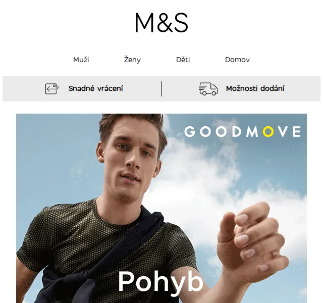 Marks and Spencer: pohodlné sportovní oblečení – červen 2026 | Nuslet.cz