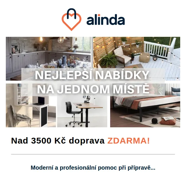 Alinda.cz: Masážní přístroje a kosmetika od 139 Kč – červen 2026 | Nuslet.cz