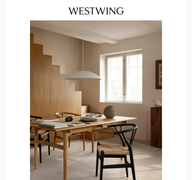 Westwing: Carl Hansen & Søn, Gejst, Mysoda – červen 2026 | Nuslet.cz