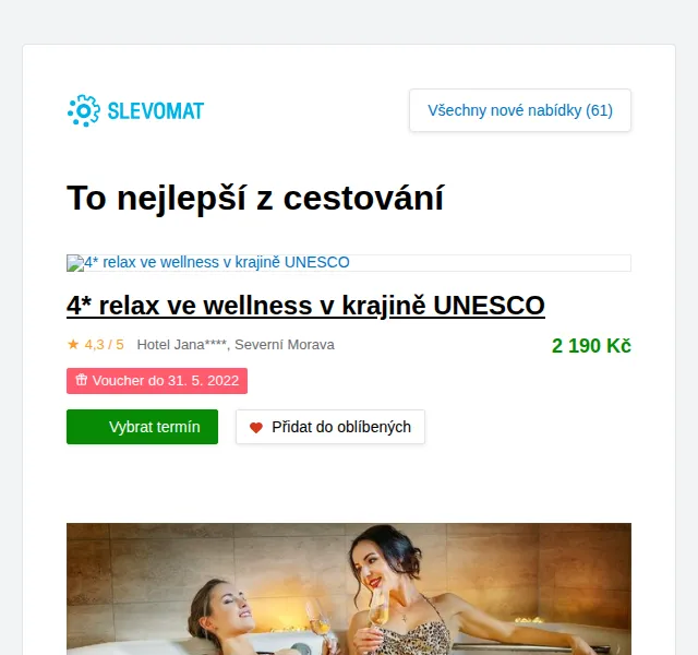 Slevomat: Relax ve Varech s polopenzí a wellness – červen 2026 | Nuslet.cz