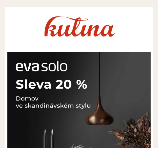 KULINA.cz: Sleva 20 % na Eva Solo – skandinávský styl – červen 2026 | Nuslet.cz
