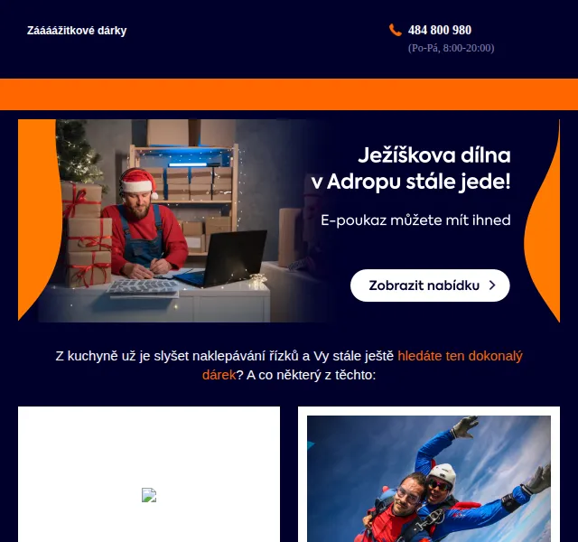 Adrop: Zážitkové dárky se slevou – červen 2026 | Nuslet.cz