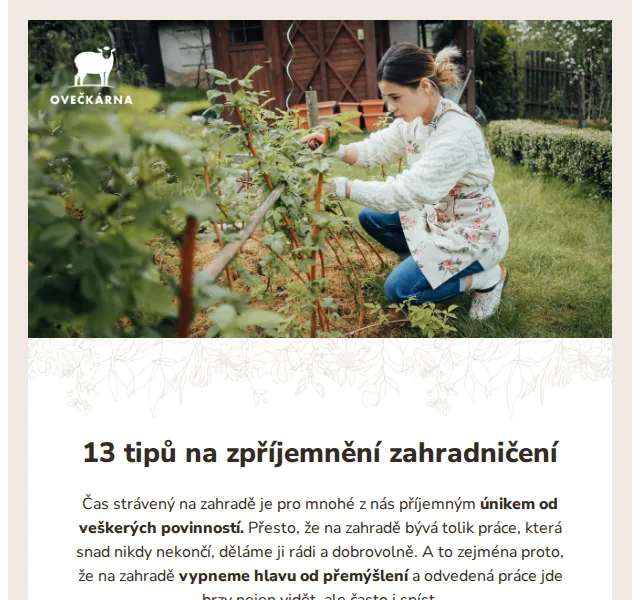 Ovečkárna: slevy až 30 % na vybrané produkty – červen 2026 | Nuslet.cz