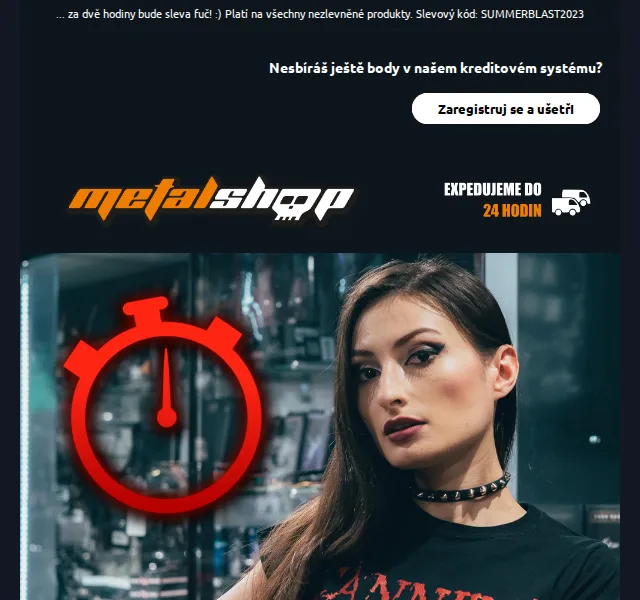 METALSHOP: 15% sleva na vše – červen 2026 | Nuslet.cz