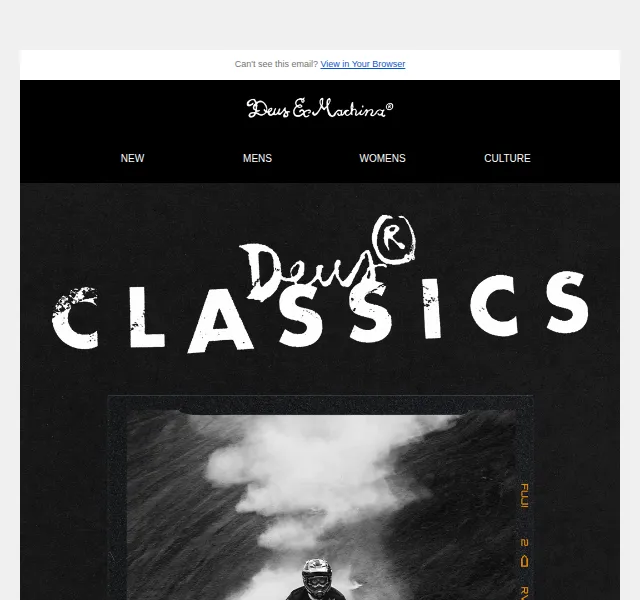 Deus Ex Machina Europe: Deus Classics kolekce – červen 2026 | Nuslet.cz