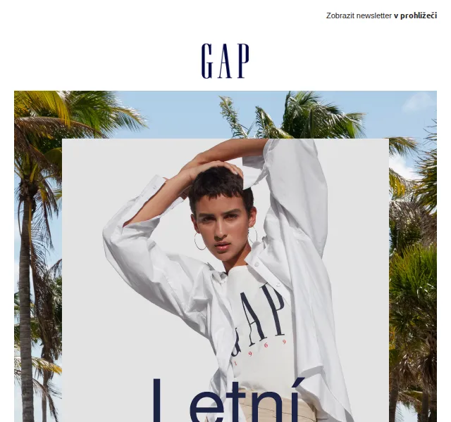 GAPstore.cz: letní kolekce 2026 – červen 2026 | Nuslet.cz