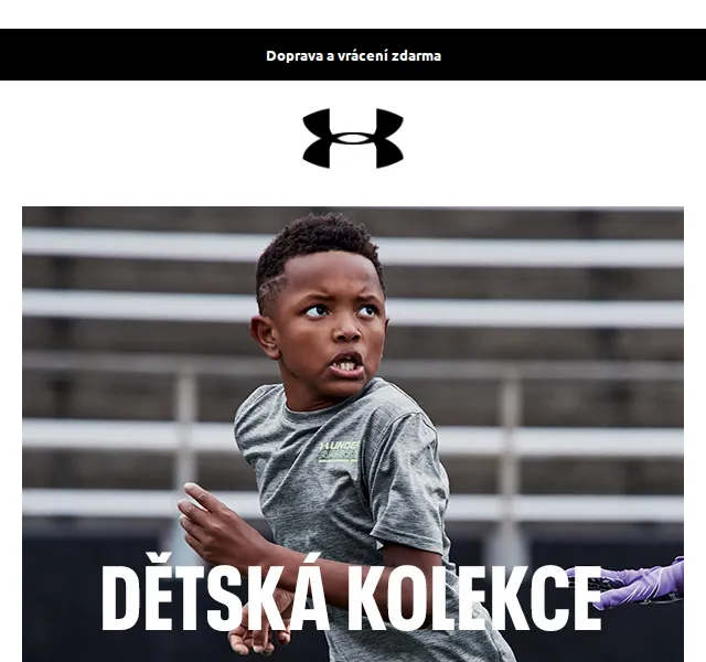 Under Armour: Dětská kolekce – červen 2026 | Nuslet.cz