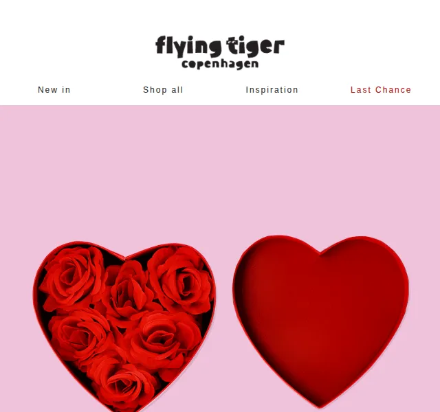 Flying Tiger Copenhagen: Valentýnská kolekce – červen 2026 | Nuslet.cz