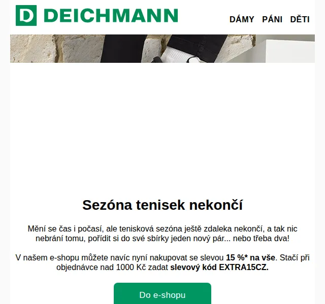 DEICHMANN: -15 % na vše – červen 2026 | Nuslet.cz