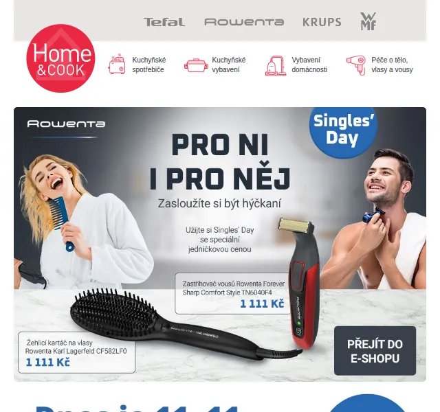 Home & Cook: Singles' Day slevy až 56 % – listopad 2022 | Nuslet.cz