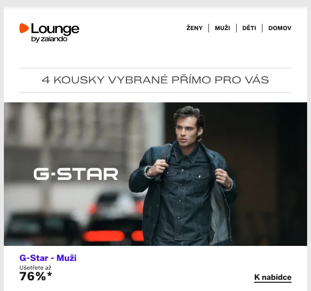 Lounge by Zalando: G-Star, EA7, Superfit až 79 % – červenec 2026