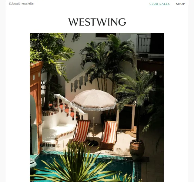 Westwing: Resort Garden – zahrada jako v resortu – červen 2026 | Nuslet.cz