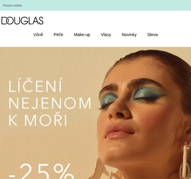 Douglas CZ: 25% sleva na YSL, Biotherm, Valentino – červen 2026 | Nuslet.cz
