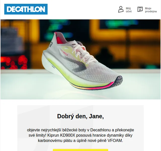 Decathlon: Kiprun KD900X karbonové boty – červenec 2026 | Nuslet.cz